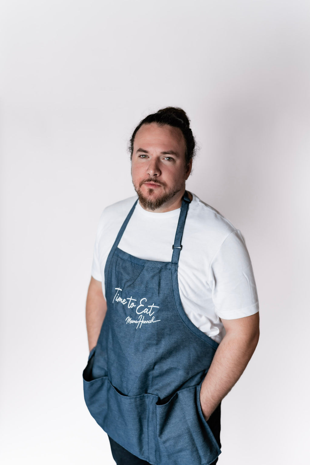 Denim Time to Eat Apron