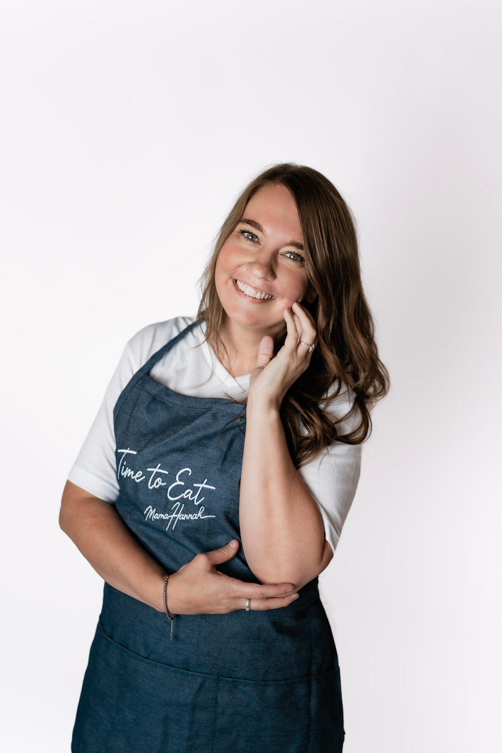 Denim Time to Eat Apron
