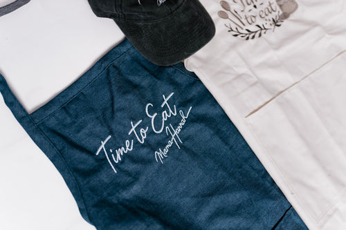 Denim Time to Eat Apron