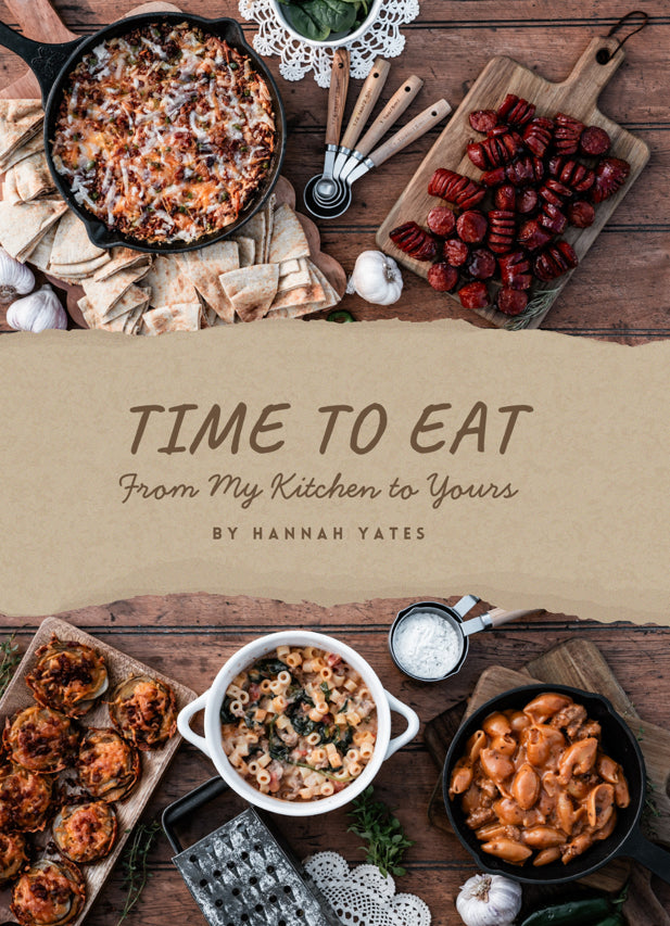 Time to Eat: From My Kitchen to Yours Cookbook (Signed Copy)